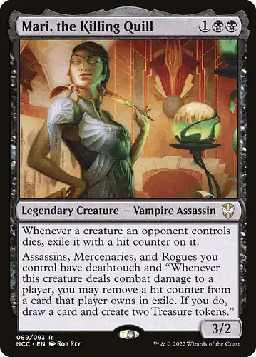Mari, the Killing Quill - ncc Spoiler