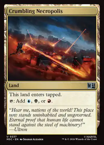 Crumbling Necropolis - msc Spoiler