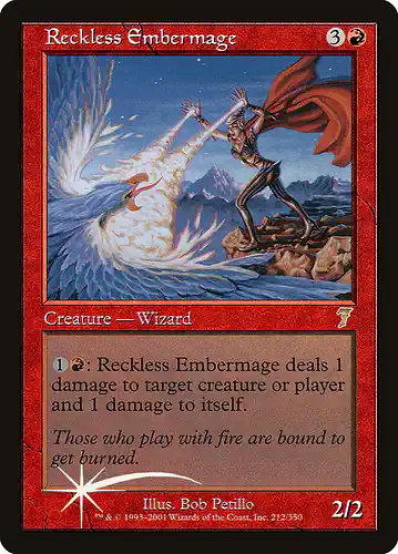 Reckless Embermage - 7ed Spoiler