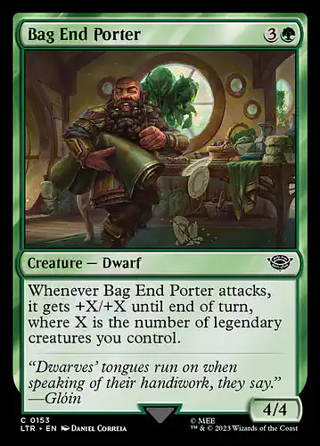 Bag End Porter - ltr Spoiler