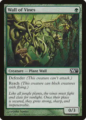 Wall of Vines - m11 Spoiler