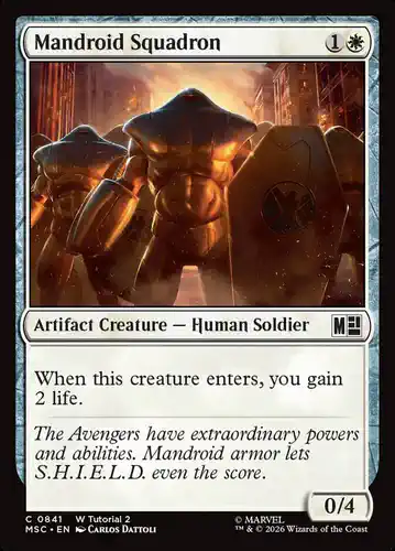 Mandroid Squadron - msc Spoiler