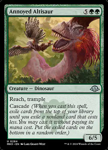 Annoyed Altisaur - mh3 Spoiler