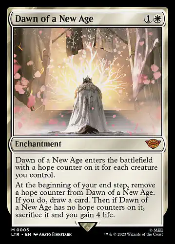 Dawn of a New Age - ltr Spoiler
