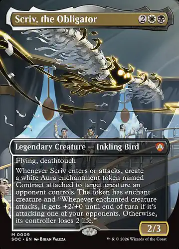Scriv, the Obligator - soc Spoiler
