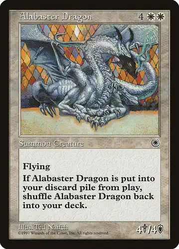 Alabaster Dragon - por Spoiler