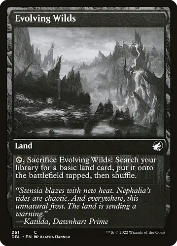 Evolving Wilds - dbl Spoiler