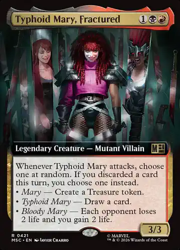Typhoid Mary, Fractured - msc Spoiler