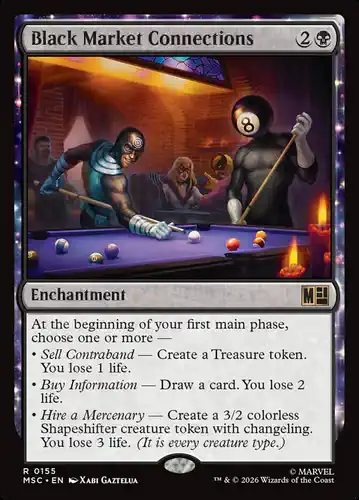 Black Market Connections - msc Spoiler