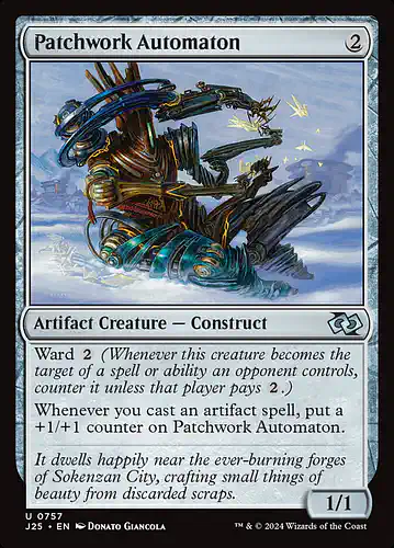 Patchwork Automaton - j25 Spoiler