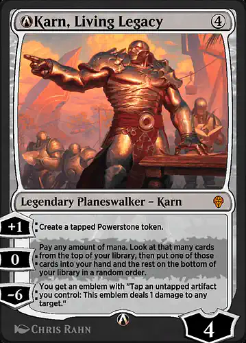 A-Karn, Living Legacy - dmu Spoiler