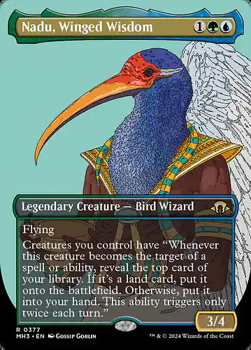Nadu, Winged Wisdom - mh3 Spoiler