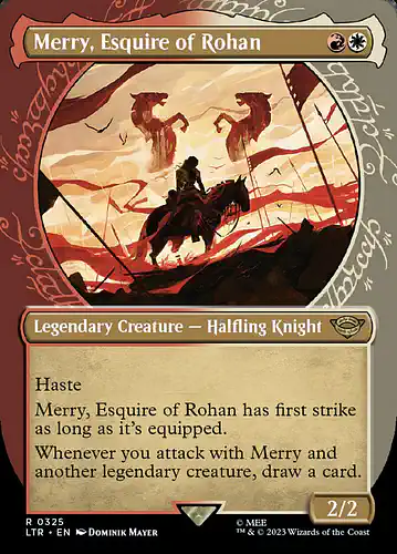 Merry, Esquire of Rohan - ltr Spoiler