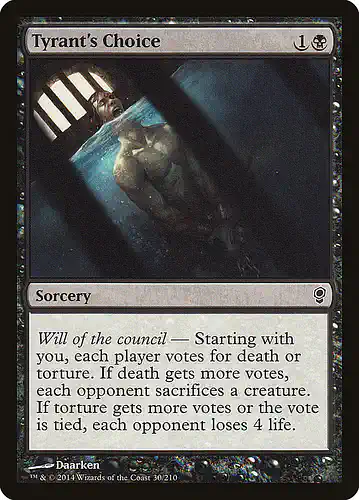 Tyrant's Choice - cns Spoiler