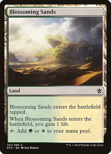 Blossoming Sands - ktk Spoiler