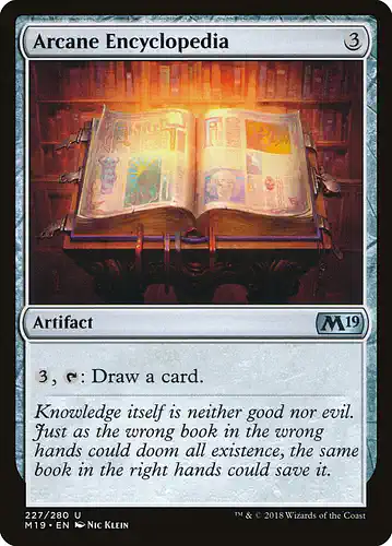 Arcane Encyclopedia - m19 Spoiler
