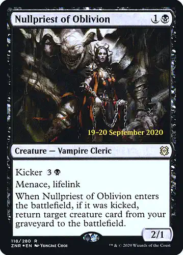 Nullpriest of Oblivion - znr Spoiler