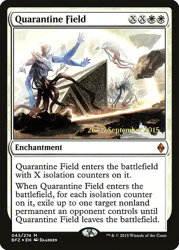 Quarantine Field - bfz Spoiler