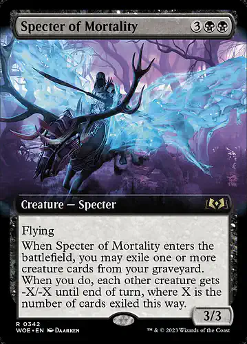 Specter of Mortality - woe Spoiler