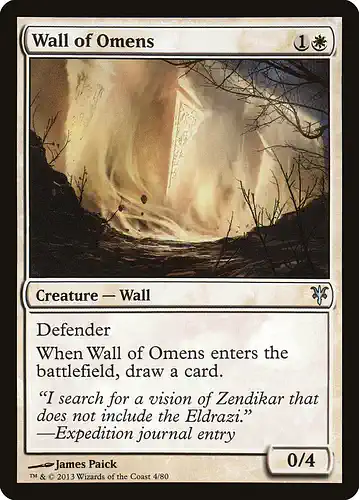 Wall of Omens - ddk Spoiler