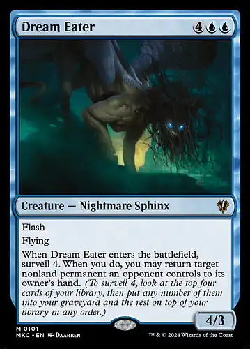 Dream Eater - mkc Spoiler