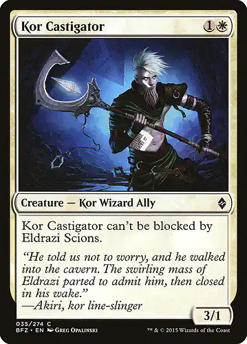 Kor Castigator - bfz Spoiler