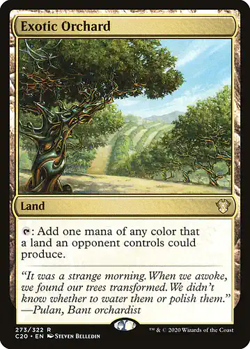 Exotic Orchard - c20 Spoiler