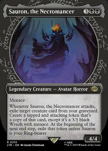 Sauron, the Necromancer - ltr Spoiler