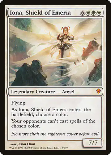 Iona, Shield of Emeria - zen Spoiler