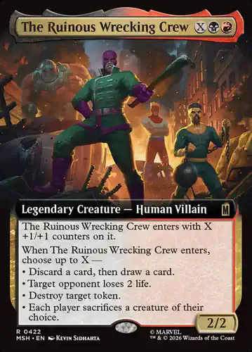 The Ruinous Wrecking Crew - msh Spoiler