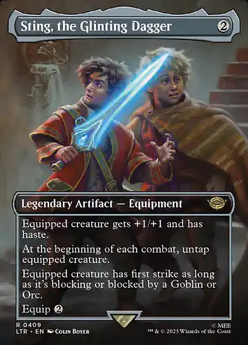 Sting, the Glinting Dagger - ltr Spoiler