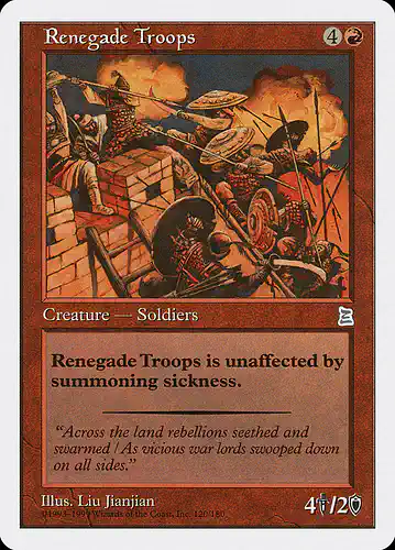 Renegade Troops - ptk Spoiler