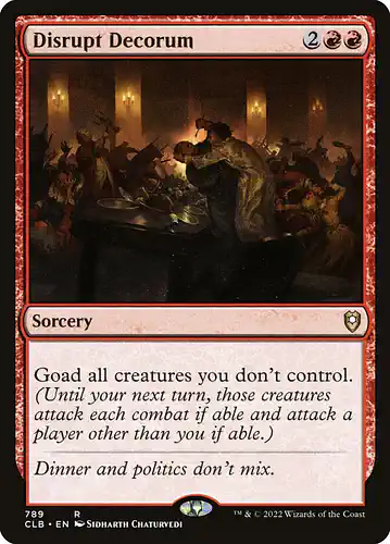 Disrupt Decorum - clb Spoiler