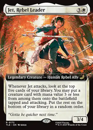 Jet, Rebel Leader - tle Spoiler