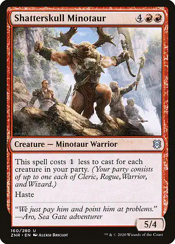 Shatterskull Minotaur - znr Spoiler