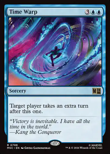 Time Warp - msc Spoiler