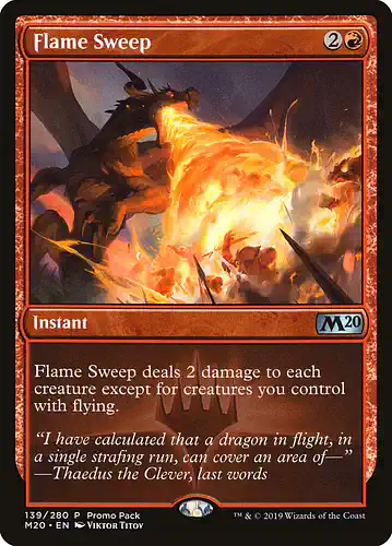 Flame Sweep - m20 Spoiler