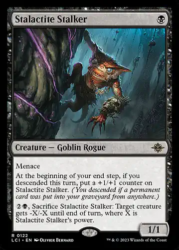 Stalactite Stalker - lci Spoiler