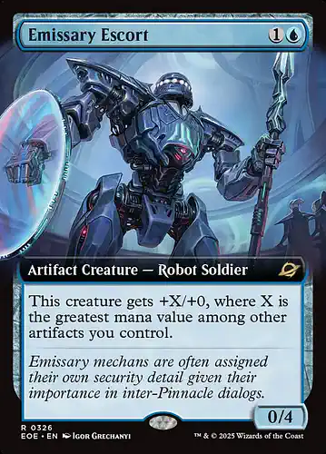 Emissary Escort - eoe Spoiler