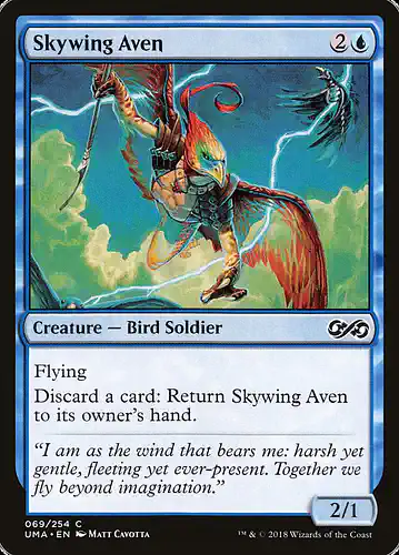 Skywing Aven - uma Spoiler