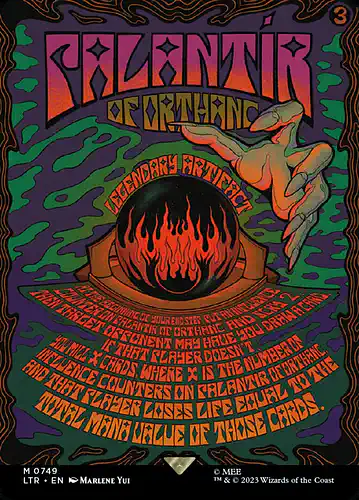 Palantír of Orthanc - ltr Spoiler