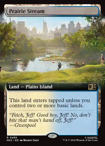 Prairie Stream - msc Spoiler