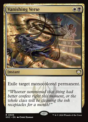 Vanishing Verse - soc Spoiler