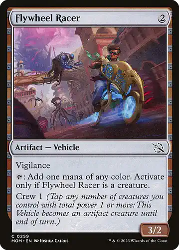 Flywheel Racer - mom Spoiler