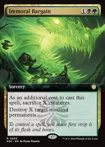 Immoral Bargain - soc Spoiler