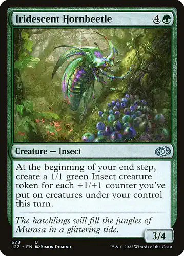 Iridescent Hornbeetle - j22 Spoiler