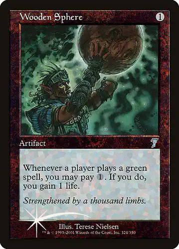 Wooden Sphere - 7ed Spoiler