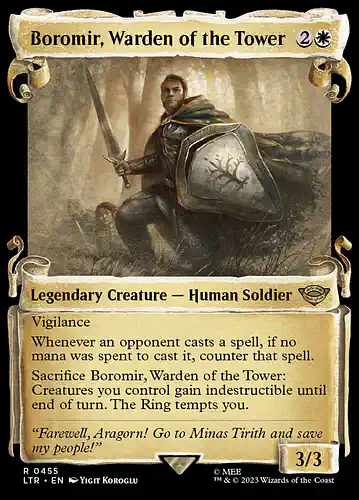 Boromir, Warden of the Tower - ltr Spoiler