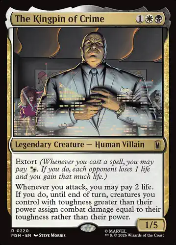 The Kingpin of Crime - msh Spoiler