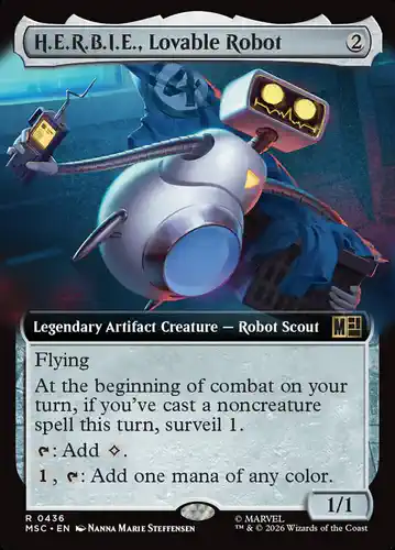H.E.R.B.I.E., Lovable Robot - msc Spoiler
